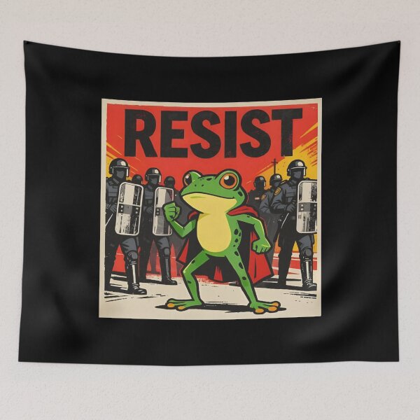 Item preview, Portland Frog  designed and sold by vifernndan.