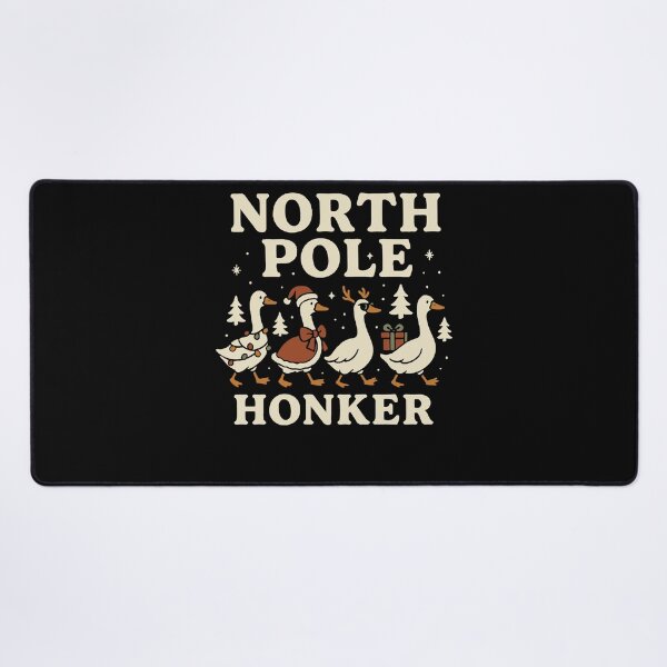 Item preview, Goose Christmas Funny Santa North Pole Honker designed and sold by LuminOrb.
