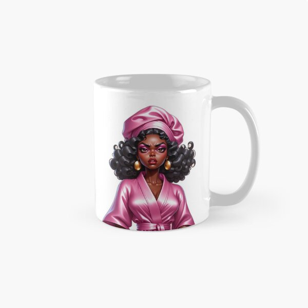 Item preview, Seriously? Face – Funny Afro Girl Over It Vibes designed and sold by Lulunza.