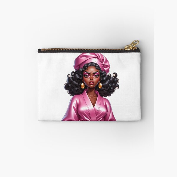 Item preview, Seriously? Face – Funny Afro Girl Over It Vibes designed and sold by Lulunza.
