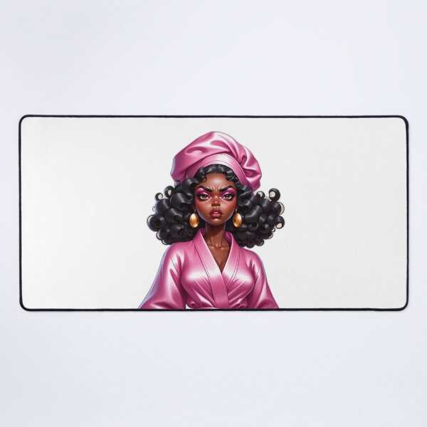 Item preview, Seriously? Face – Funny Afro Girl Over It Vibes designed and sold by Lulunza.
