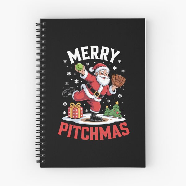 Item preview, Merry Christmas Pitcher Softball Player designed and sold by aidenpier.