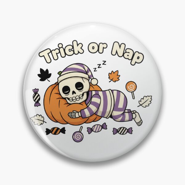 Artikelvorschau, Süßes oder Nickerchen, entspannte Halloween-Stimmung entworfen und verkauft von LaurannaDesign.