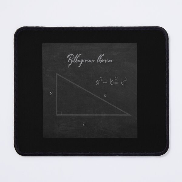 Item preview,  Pythagorean Theorem Design – Math Geek Shirt, Trigonometry Poster & Education Gift designed and sold by sciencefacts.