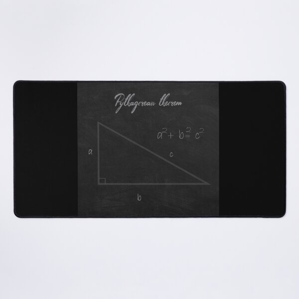 Item preview,  Pythagorean Theorem Design – Math Geek Shirt, Trigonometry Poster & Education Gift designed and sold by sciencefacts.