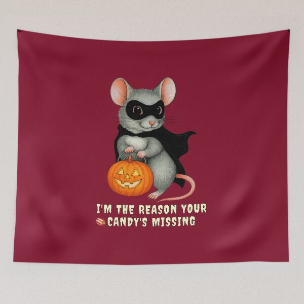 Item preview, I'M THE REASON YOUR CANDY'S MISSING designed and sold by Pawethic Prints Studio.