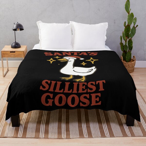 Item preview, Santa's Silliest Goose Christmas Funny Santa designed and sold by LuminOrb.