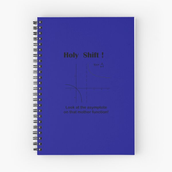 Item preview, Holy Shift – Funny Math Pun Shirt – Asymptote / Mother Function / Math Humor designed and sold by sciencefacts.