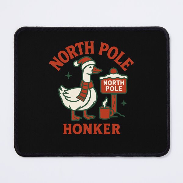 Item preview, Funny Goose Christmas Santa North Pole Honker designed and sold by LuminOrb.