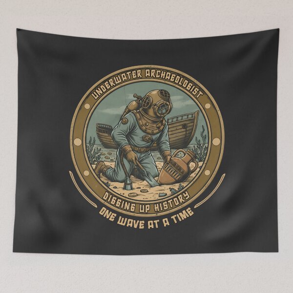 Item preview, Underwater Archaeologist – Digging Up History One Wave at a Time designed and sold by SidTastic .