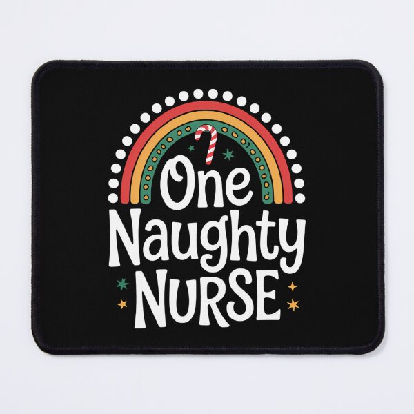 Item preview, Nurse Xmas Christmas Rainbow Cute designed and sold by tearbytea.