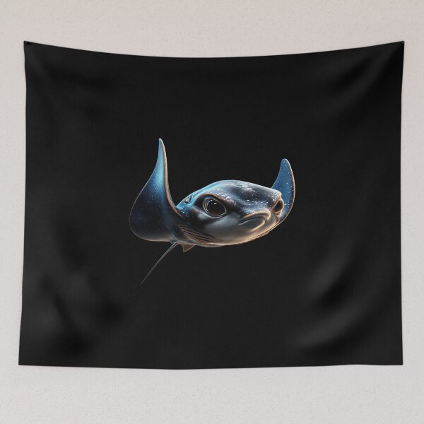 Item preview, Manta Ray Devil Ray Flying Rays Stingray Manta Ray Diver designed and sold by ElaineOSantamar.