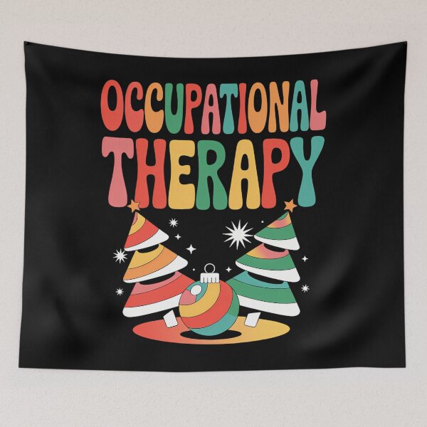 Item preview, Occupational Therapy Christmas Tree Cake Therapist Assistant designed and sold by tearbytea.