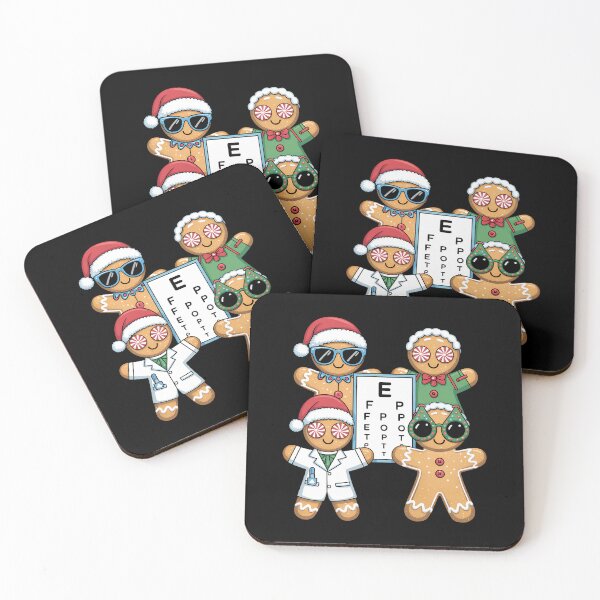 Item preview, Optometry Gingerbread Christmas Optician Sight Squad designed and sold by tearbytea.