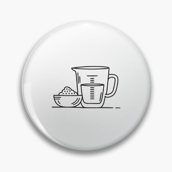 Item preview, A tapioca beside a measuring cup during dessert preparation designed and sold by rasagamastore.