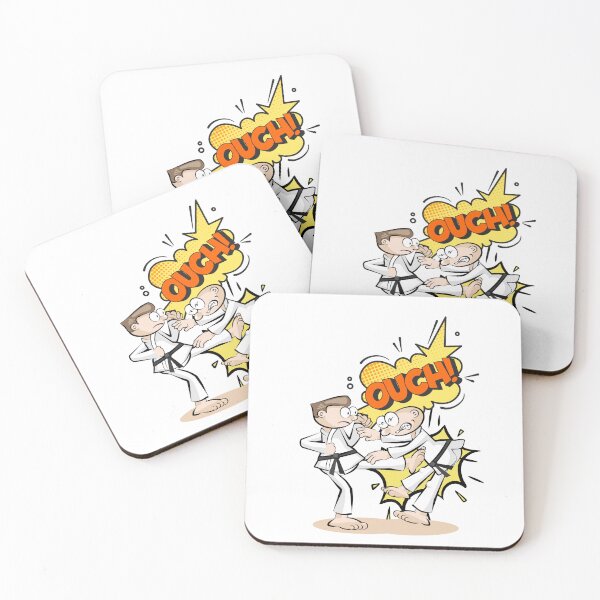 Item preview, Karate boy receives a tremendous blow designed and sold by DibuHumor.
