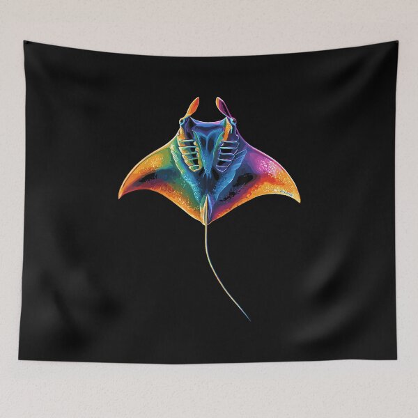 Item preview, Manta Ray Devil Ray Flying Rays Stingray Manta Ray Diver designed and sold by ElaineOSantamar.