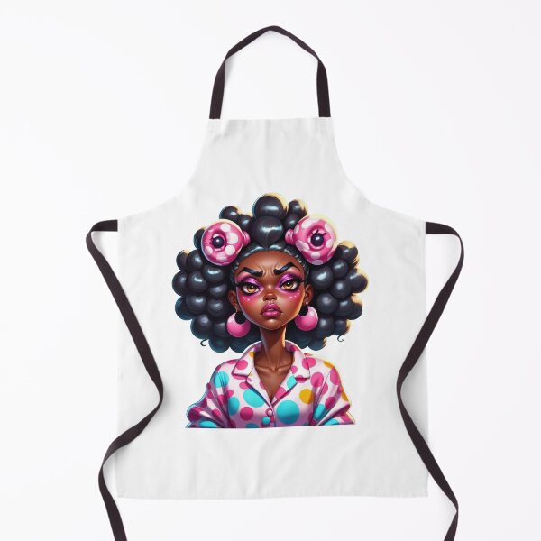 Item preview, Don’t Even Start – Afro Girl Bad Mood Look designed and sold by Lulunza.