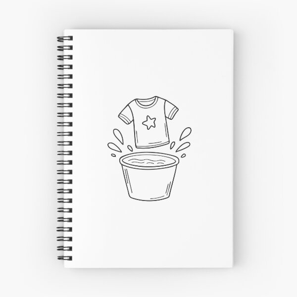 Item preview, A T-shirt floating in a washing bucket during rinse designed and sold by rasagamastore.