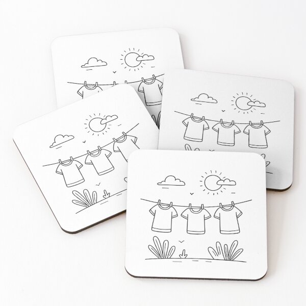 Item preview, A T-shirts hanging on a clothesline in the backyard with sunny sky designed and sold by rasagamastore.
