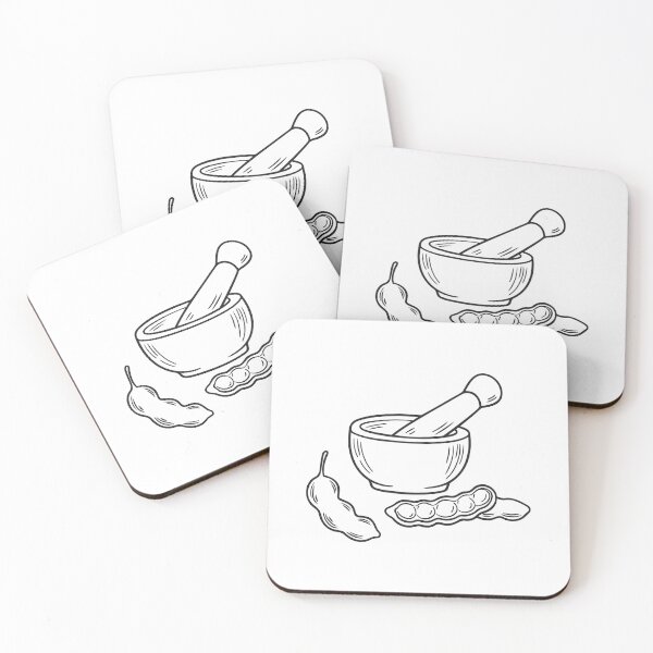 Item preview, Tamarinds pod split open beside a mortar and pestle designed and sold by rasagamastore.