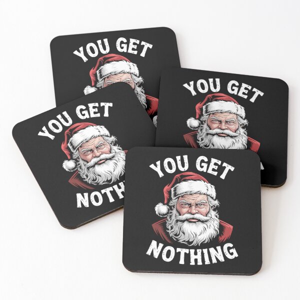 Item preview, Santa Claus Funny Sayings Xmas designed and sold by tearbytea.