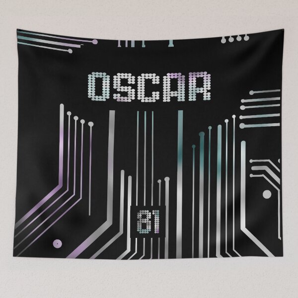 Item preview, Oscar Piastri OP81 Helmet US GP 2025 inspired design  designed and sold by Pink Polar F1.