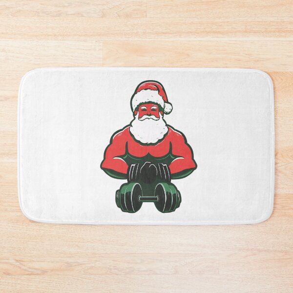 Item preview, Vintage Santa Bodybuilder designed and sold by SleekLineSketches.