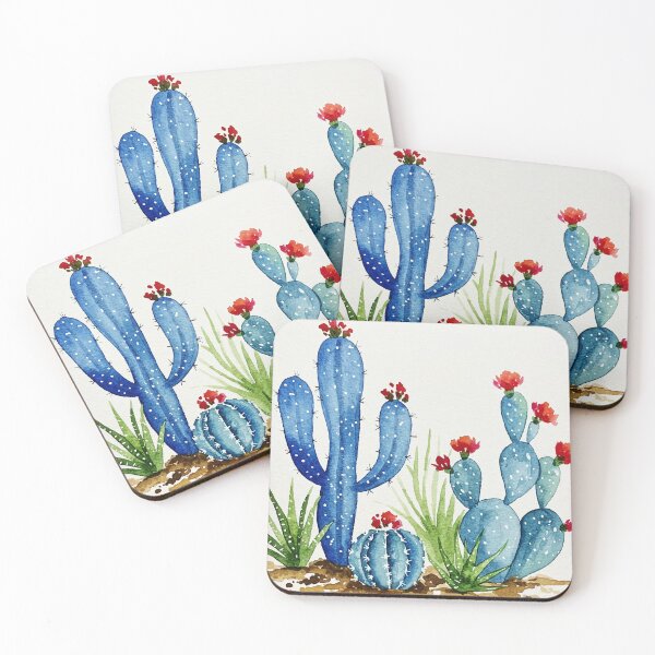 Item preview, Blooming cacti designed and sold by Design4uStudio.