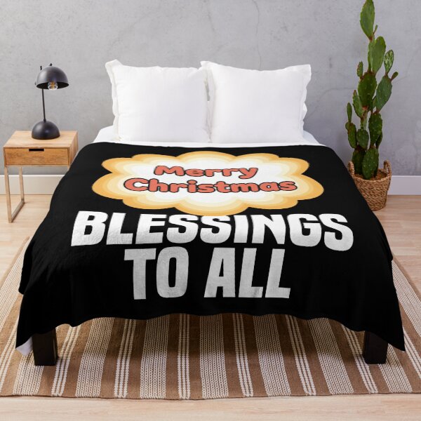 Item preview, MERRY CHRISTMAS - BLESSINGS TO ALL designed and sold by KEF Custom.