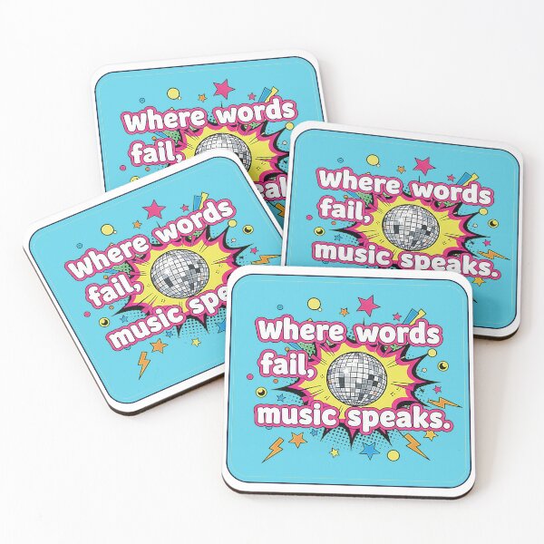 Item preview, Where words fail, music speaks designed and sold by Gnfree.