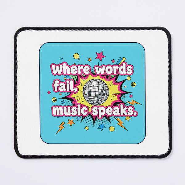 Item preview, Where words fail, music speaks designed and sold by Gnfree.