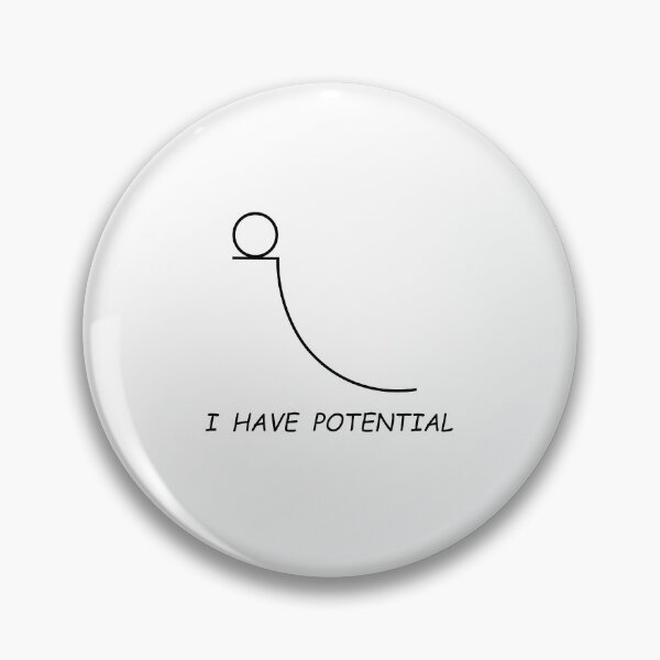 Item preview, I Have Potential – Funny Math & Physics Pun Shirt, Science / STEM Gift designed and sold by sciencefacts.
