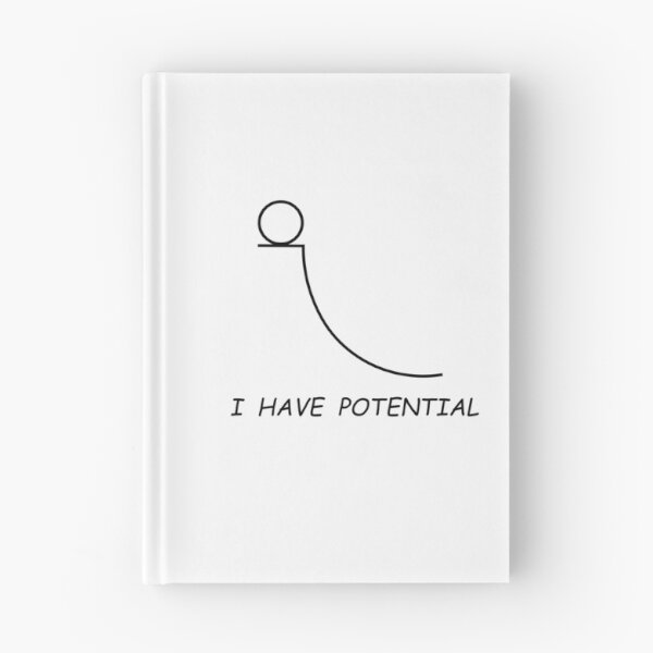 Item preview, I Have Potential – Funny Math & Physics Pun Shirt, Science / STEM Gift designed and sold by sciencefacts.