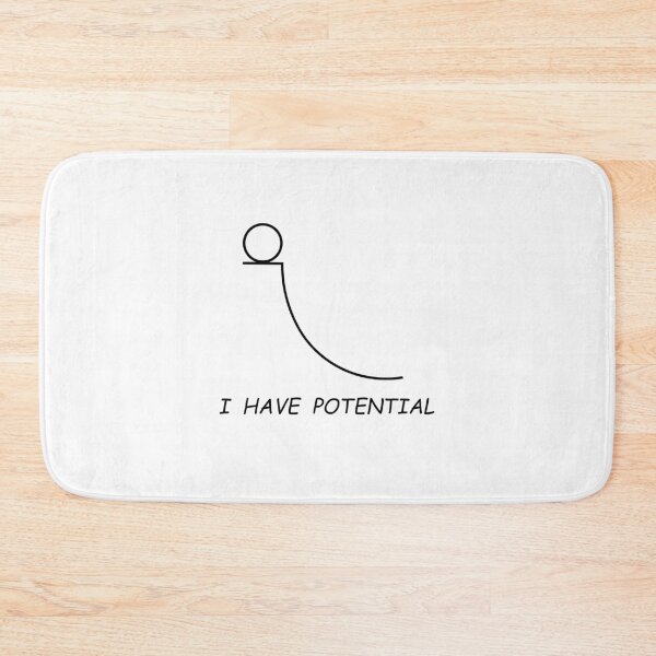 Item preview, I Have Potential – Funny Math & Physics Pun Shirt, Science / STEM Gift designed and sold by sciencefacts.