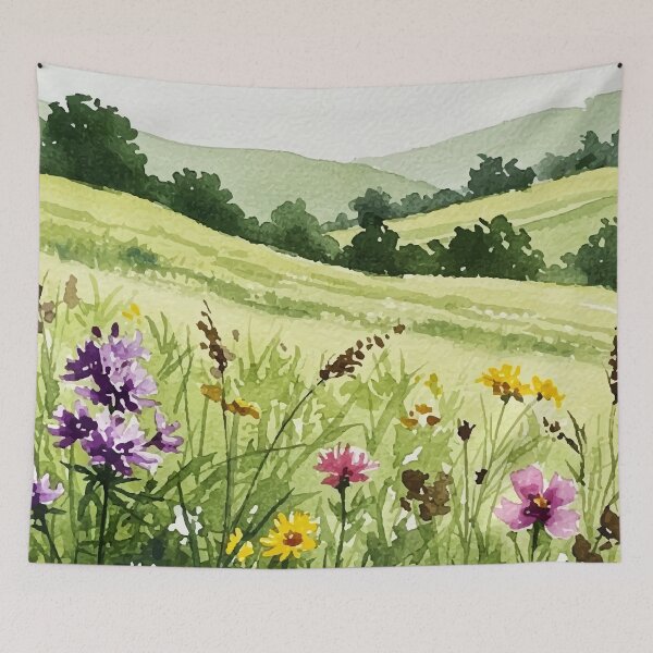 Item preview, Field of flowers designed and sold by Design4uStudio.