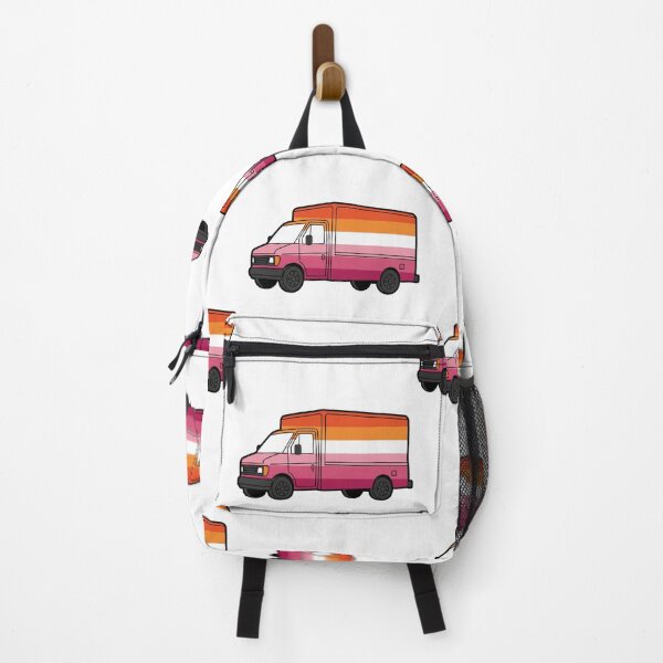 Item preview, Funny Lesbian Pride Flag U-Haul Joke designed and sold by Sapphic-Charm.