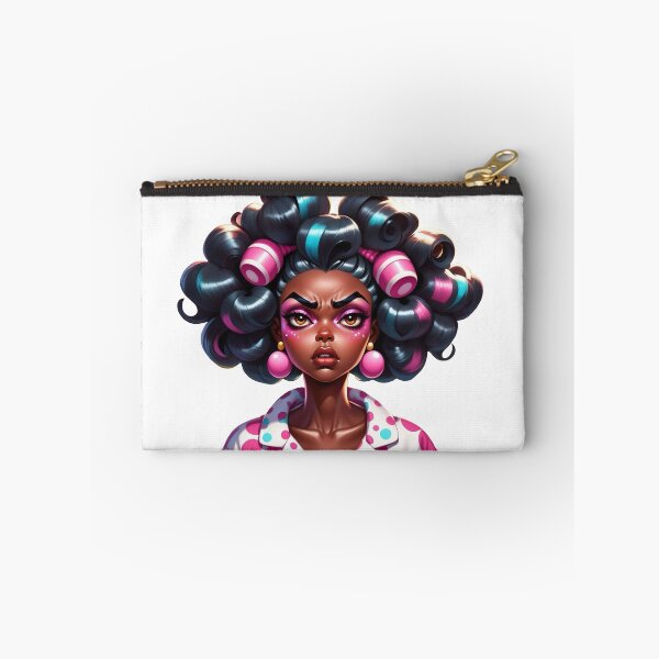 Item preview, I’m Not Impressed – Funny Afro Expression designed and sold by Lulunza.