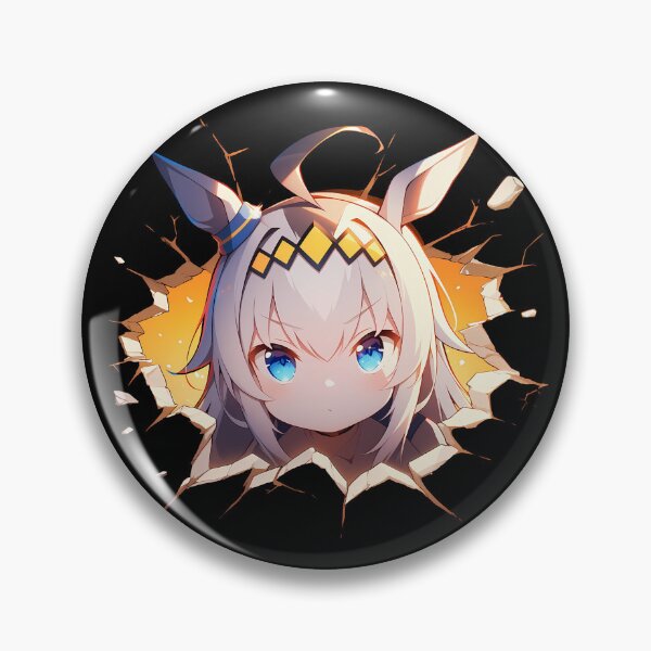 Item preview, Oguri Cap Uma Musume Pretty Derby Chibi Peeking Anime designed and sold by TorbenKuhano.