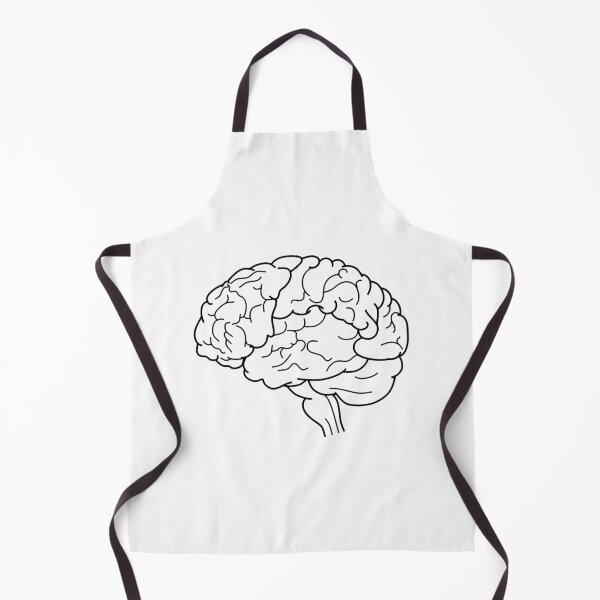 Item preview, Brain Sketch – Anatomy & Biology Poster, Educational Science Art, Genius Gift designed and sold by sciencefacts.