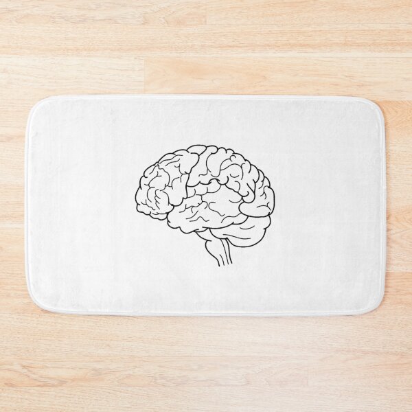 Item preview, Brain Sketch – Anatomy & Biology Poster, Educational Science Art, Genius Gift designed and sold by sciencefacts.