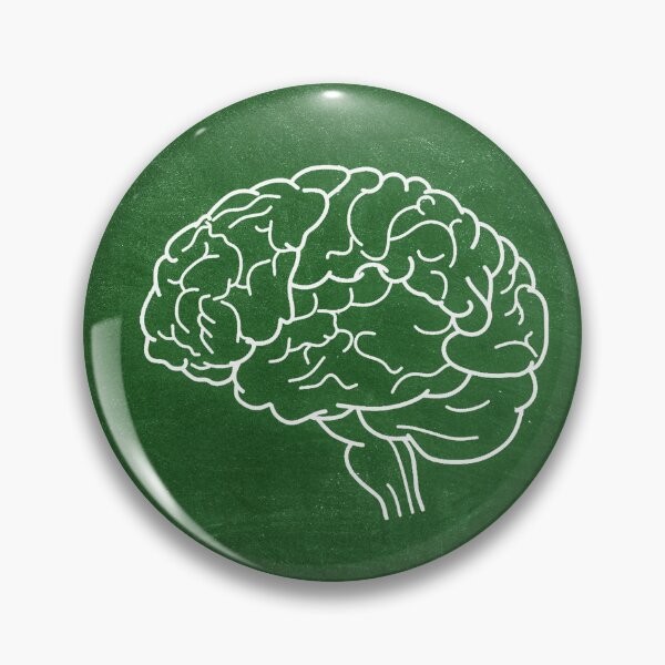 Item preview, Brain Sketch – Anatomy & Biology Poster, Educational Science Art, Genius Gift designed and sold by sciencefacts.