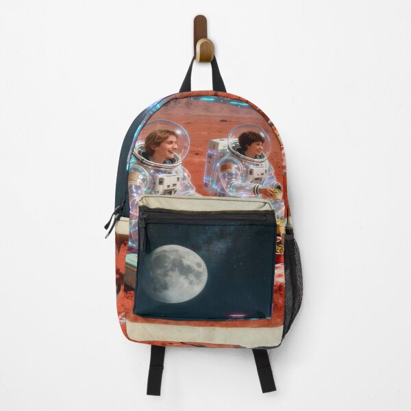 Item preview, Martian Picnic Dreams – Family, Stars & Future between Rocks, Robot & Galactic Glow designed and sold by FotoworldEdel.