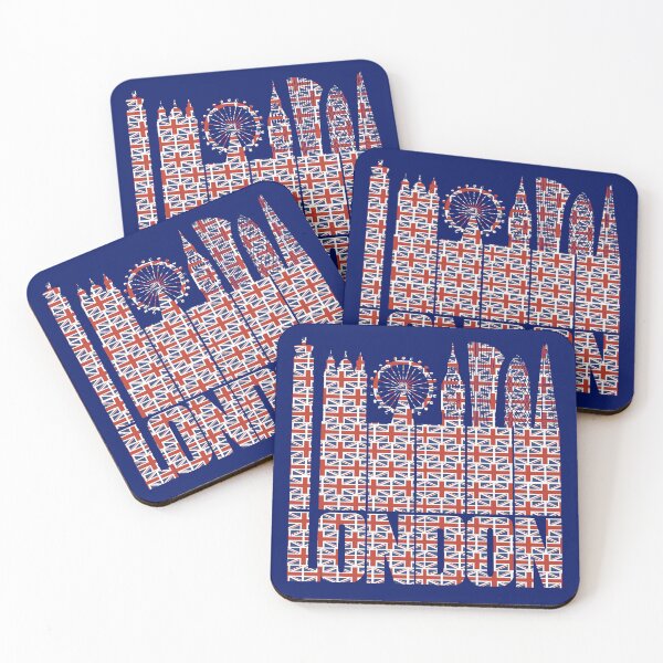 Item preview, London Skyline - Union Jack designed and sold by KateVanFloofno1.