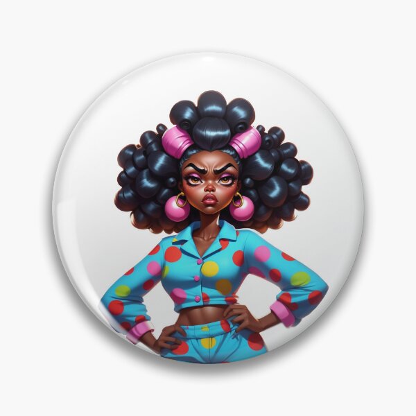 Item preview, One Eyebrow Away – Black Girl Not Having It designed and sold by Lulunza.