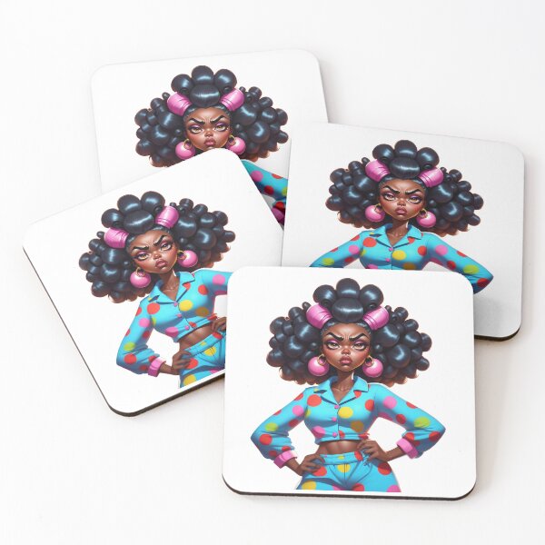 Item preview, One Eyebrow Away – Black Girl Not Having It designed and sold by Lulunza.