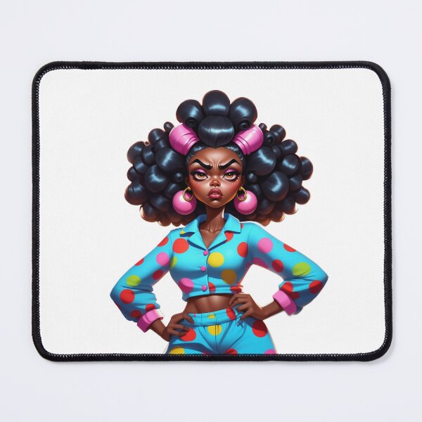 Item preview, One Eyebrow Away – Black Girl Not Having It designed and sold by Lulunza.