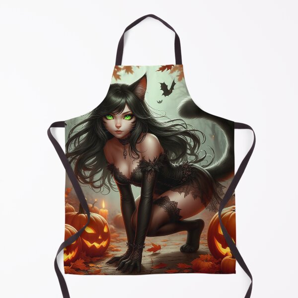 Item preview, Seductive Catgirl – Halloween Fantasy Charm designed and sold by AmetistLight.
