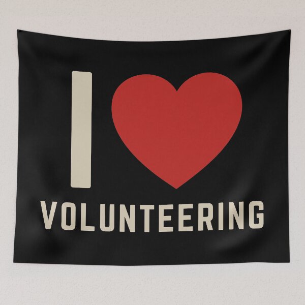 Item preview,  I Love Volunteering designed and sold by Anniko Art Studio.