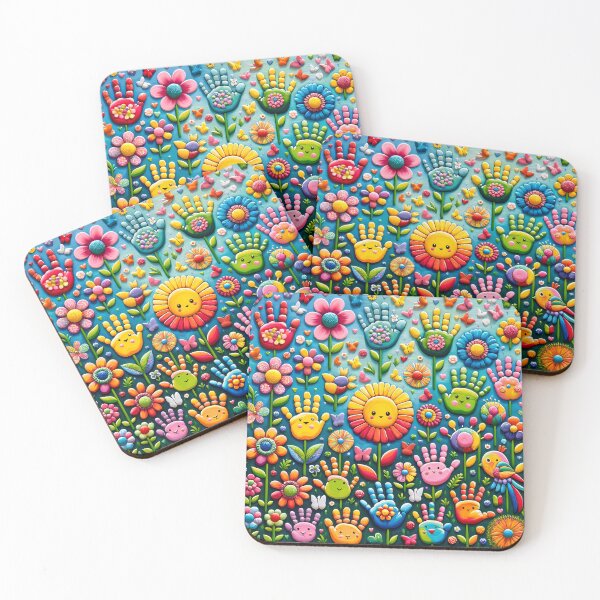 Item preview, Colorful Garden Handprint Art for Mom – Vibrant Mother’s Day Keepsake designed and sold by Cultradesign.